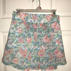 floral ZARA skirt